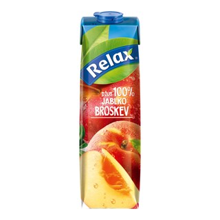 Relax 100% džus Jablko, broskev