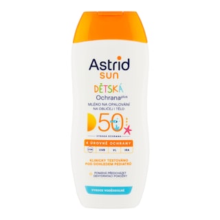 Astrid Sun Dětské mléko na opalování OF 50