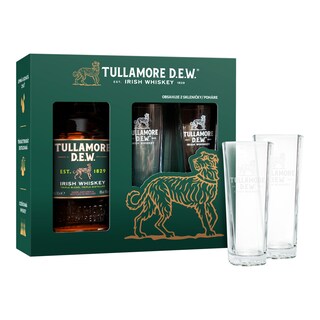 Tullamore Dew 40% + 2 skleničky