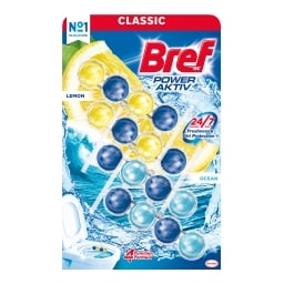 Bref Color Active Tuhý WC blok Lemon&ocean