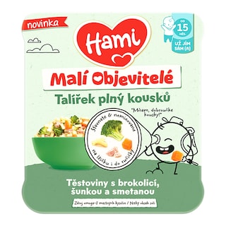 Hami Malí objevitelé Těstoviny s brokolicí