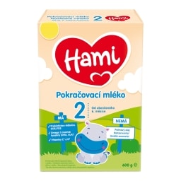 Hami 2 Pokračovací mléko od ukončeného 6. měsíce