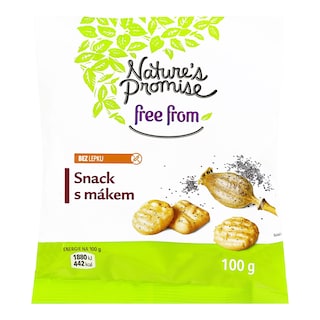 Nature's Promise Sušenky slané makové
