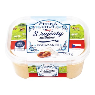 Česká chuť Pomazánka se sušenými rajčaty