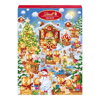 Lindt Adventní kalendář Teddy Winter Wonderland