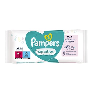Pampers Sensitive dětské čisticí ubrousky