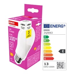 Emos LED CLS A60 13W E27 neutrální bílá