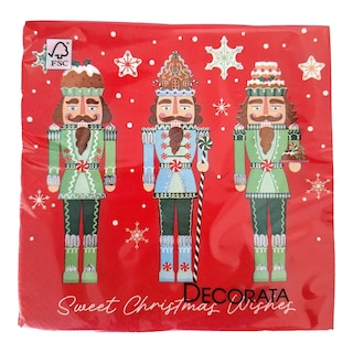 Ubrousky vánoční přání 3vrstvé