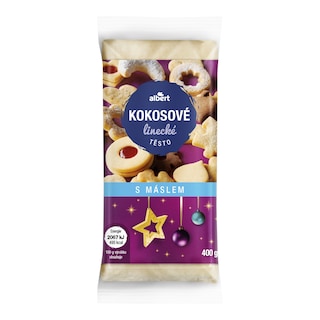 Albert Linecké těsto kokosové s máslem