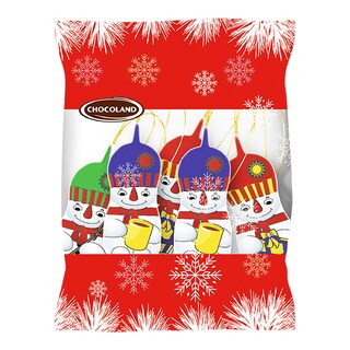 Sněhulák z mléčné čokolády