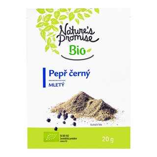 Nature's Promise Bio Pepř černý mletý