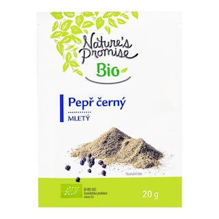Nature's Promise Bio Pepř černý mletý