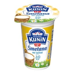 Kunín Smetana sladká 12% na vaření