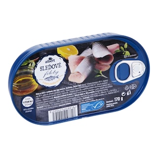 Albert Sleďové filety v rostlinném oleji