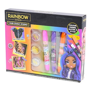 Rainbow High dekorativní sada s křídami na vlasy