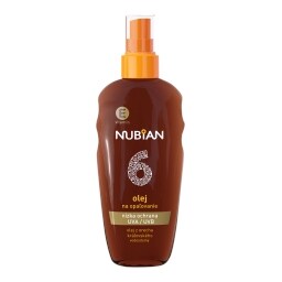 Nubian Olej na opalování SPF 6