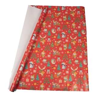 Albi Vánoční balicí papír dětský motiv zvířátek