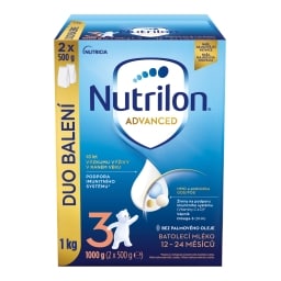 Nutrilon advanced 3 mléko  1kg