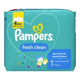 Pampers Fresh Clean dětské čisticí ubrousky