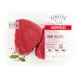 Hovězí falešná svíčková zadní plátky