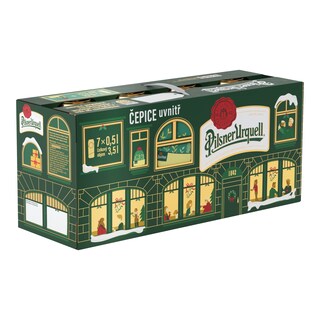 Pilsner Urquell Světlý ležák set s čepicí