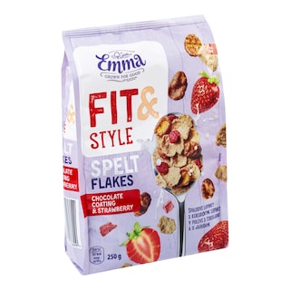 Emma Špaldové lupínky jahoda, čokoláda