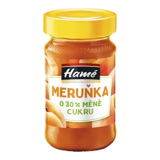 Hamé Džem meruňka se sníženým obsahem cukru