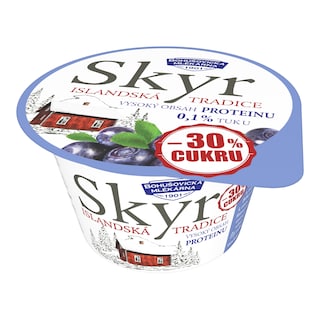 Bohušovická mlékárna Skyr borůvka