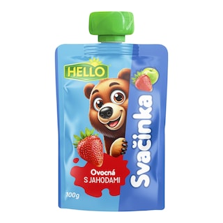 Hello Ovocná přesnídávka s jahodami