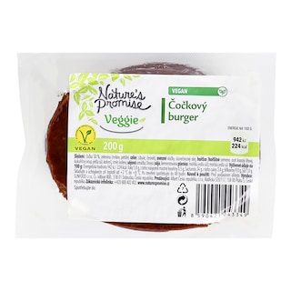 Nature's Promise Burger čočkový
