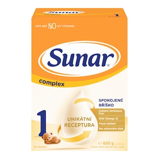 Sunar Complex 1 mléčná kojenecká výživa
