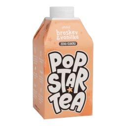 Popstar Tea Zero ledový čaj s příchutí broskve