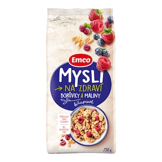Emco Mysli na zdraví Křupavé borůvky a maliny