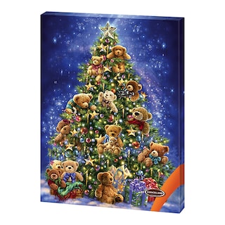 Adventní kalendář s medvídky