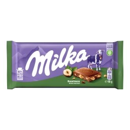 Milka Mléčná čokoláda s drcenými ořechy