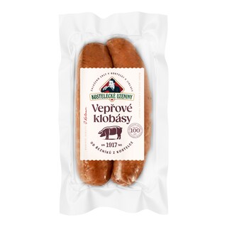 Kostelecké uzeniny Vepřová klobása