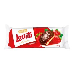 Roshen Lovita Piškoty plněné jahodovým želé