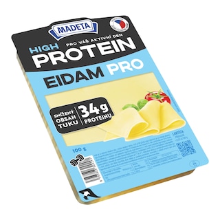 Madeta Eidam protein plátky