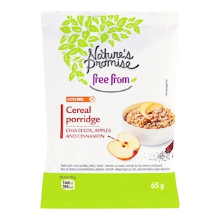 Nature's Promise Kaše chia s jablkem a skořicí