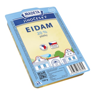 Madeta Eidam 20% plátky