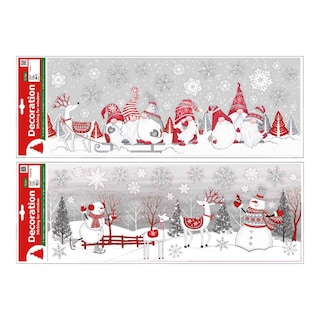 Folie s trpaslíky, šedo-červená