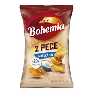 Bohemia chips Z pece Mořská sůl
