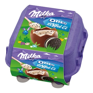 Milka Egg 'n' Spoon Oreo čokoládová vajíčka
