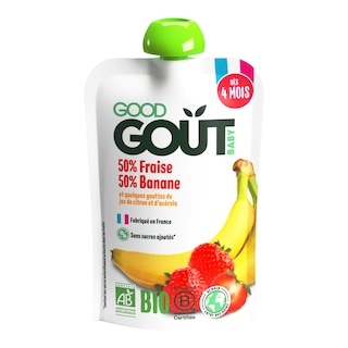 Good Gout Bio Kapsička jahoda s banánem