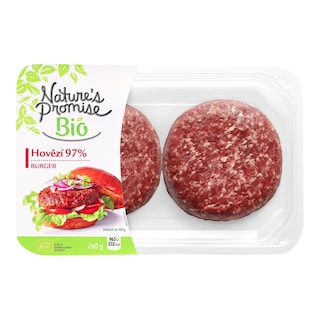 Nature's Promise Bio Hovězí burger
