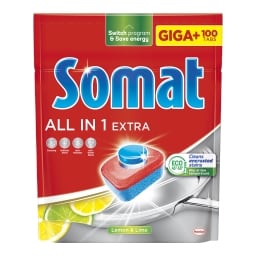 Somat Tablety do myčky All in 1, Lemon&Lime