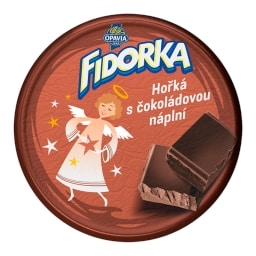 Opavia Fidorka hořká s čokoládovou náplní