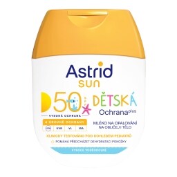 Astrid Sun Dětské mléko na opalování OF 50