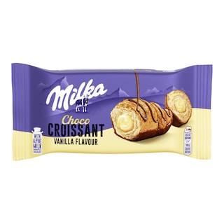 Milka Croissant s vanilkovou náplní