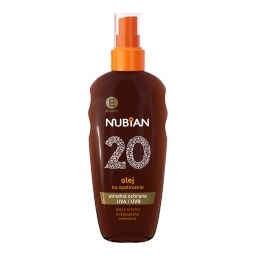 Nubian Olej na opalování SPF 20